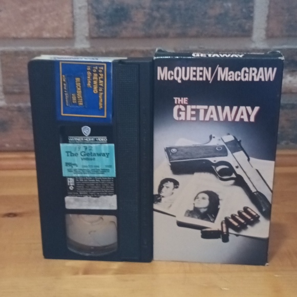 6/$15 The getaway 1972 vhs tape - Picture 6 of 7